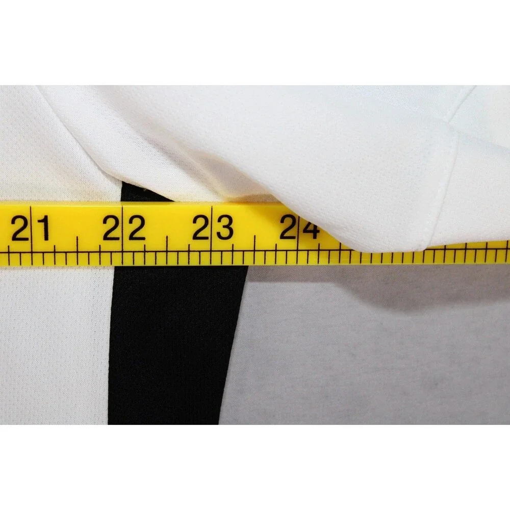 Adidas Climalite Men's White Black Performance Polo Shirt Size XL Short Sleeve